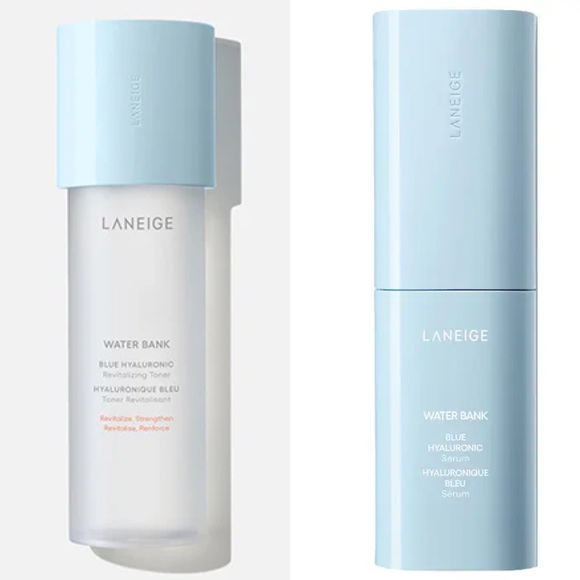 Laneige BUNDLE Water Bank Toner & Blue Hyaluronic Serum